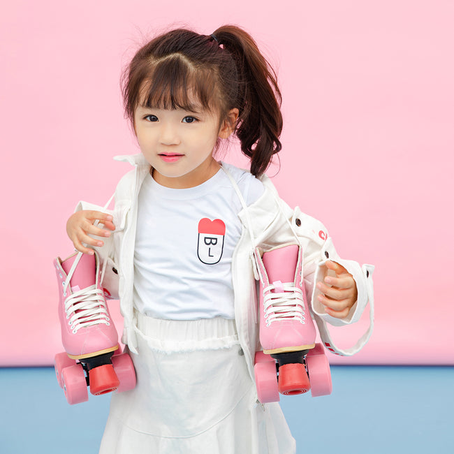 Get Quality Pink Skates Photos at Amazing Baby and Newborn Photo Studio Malaysia