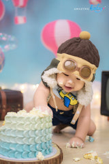 Get Quality Pilot theme Photos at Amazing Baby and Newborn Photo Studio Malaysia
